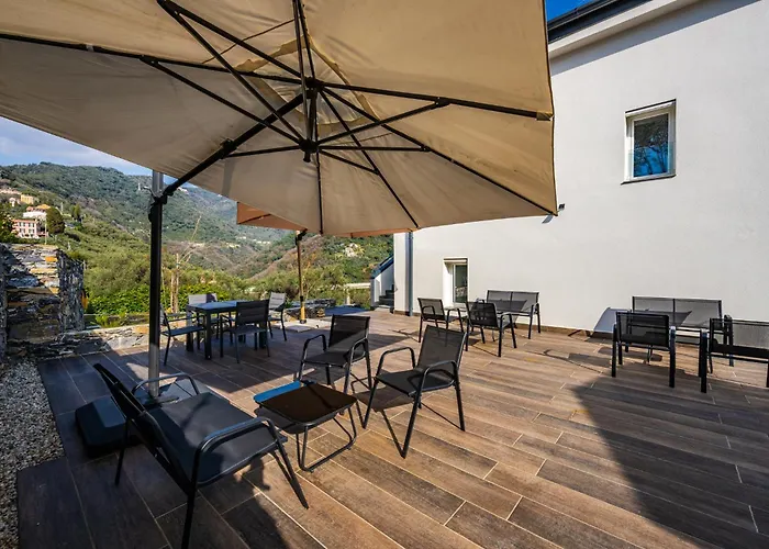 - Vista Mare Panoramica Con Piscina * Rapallo