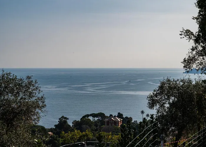 - Vista Mare Panoramica Con Piscina Rapallo
